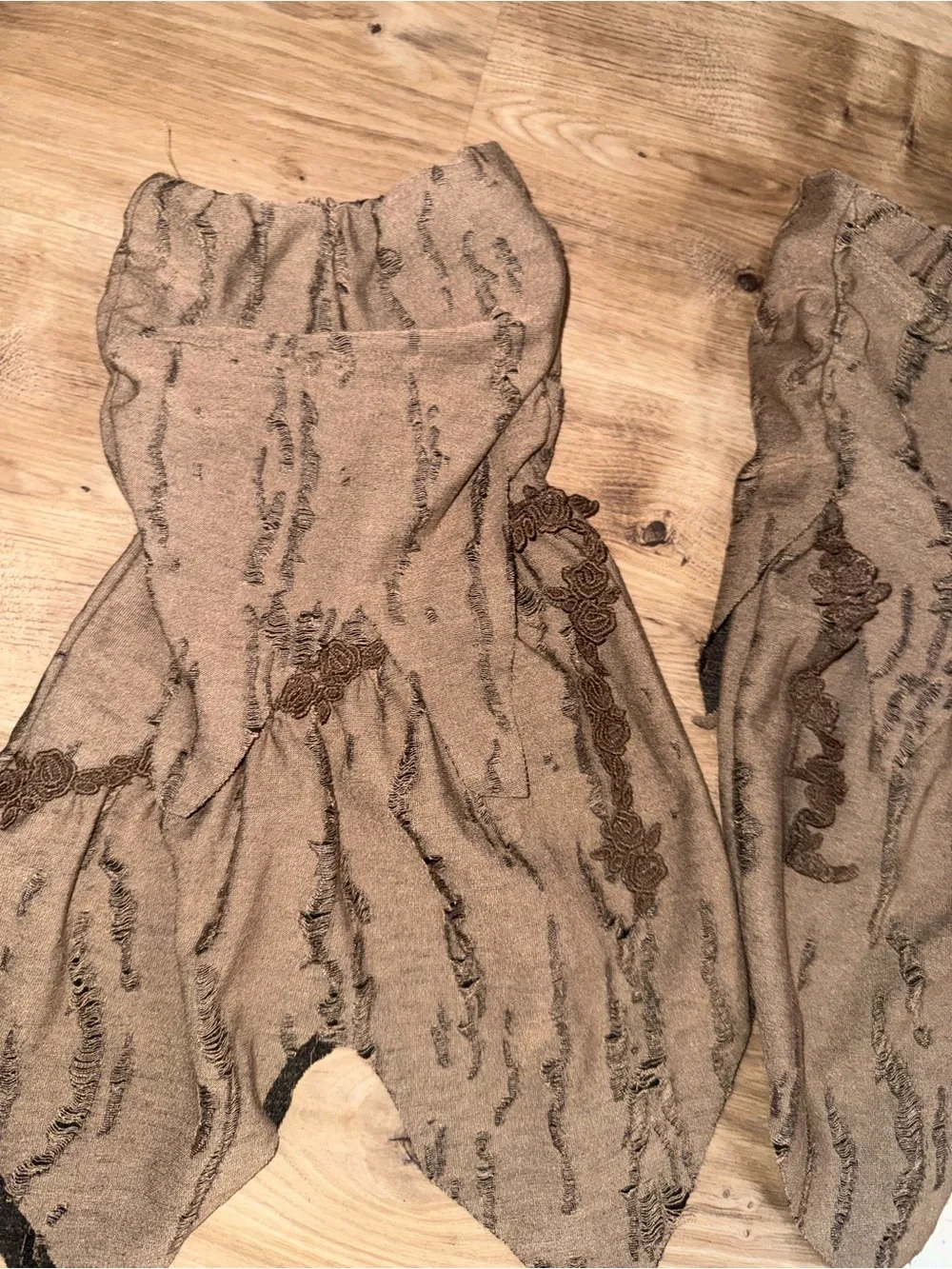 Brand new brown leg warmers